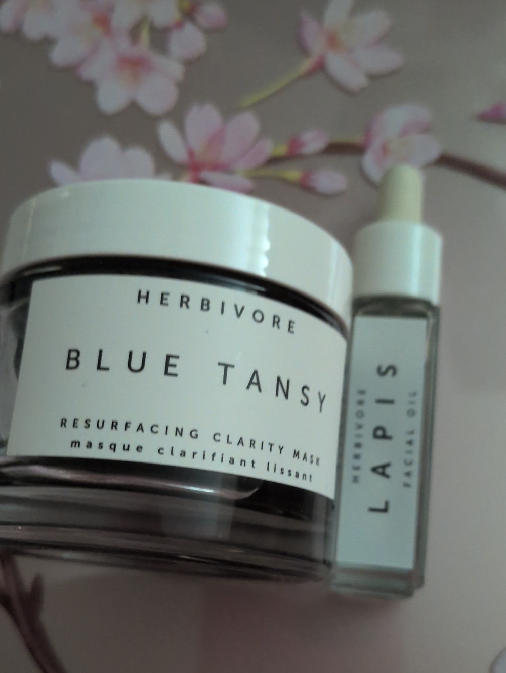 Herbivore Blue Tansy Resurfacing Clarity Mask & Lapis Facial Oil